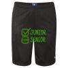 Unisex 9" Mesh Shorts with Pockets Thumbnail