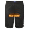 Unisex 9" Mesh Shorts with Pockets Thumbnail